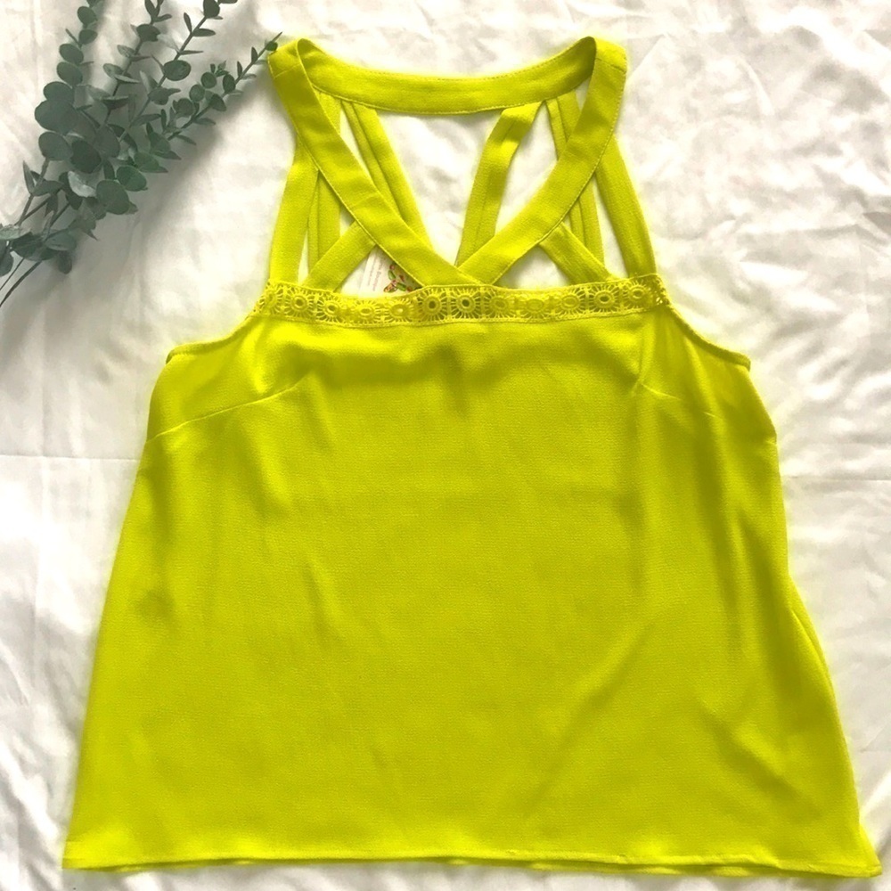 NWT Boutique Caged Top